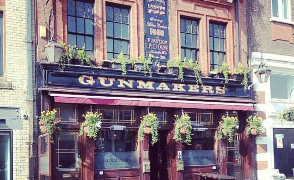 A sobering thought as former publican skips booze to raise charity cash Gunmakers' Arms Marylebone