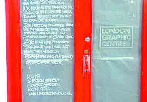 London Graphic Centre closes Fitzrovia raphic[credit@kdsh7]
