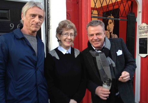 Paul Weller, Peggy Conlon, Suggs, Dublin Castle
