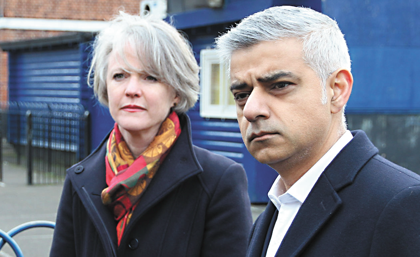 Stayaway mayor Sadiq Khan told ‘come to Camden’ after third murder probe launched in a week Sophie Linden with Sadiq Khan