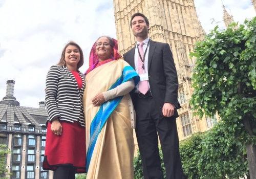 MP’s husband warns killer boundary changes could lead to High Court challenge Tulip Siddiq, Sheikh Hasina, Chris Percy