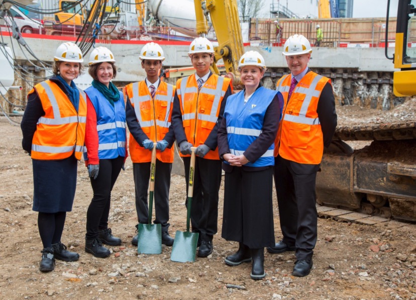 Building work gets under way for Marylebone Boys’ School permanent site Marylebone Boys' School