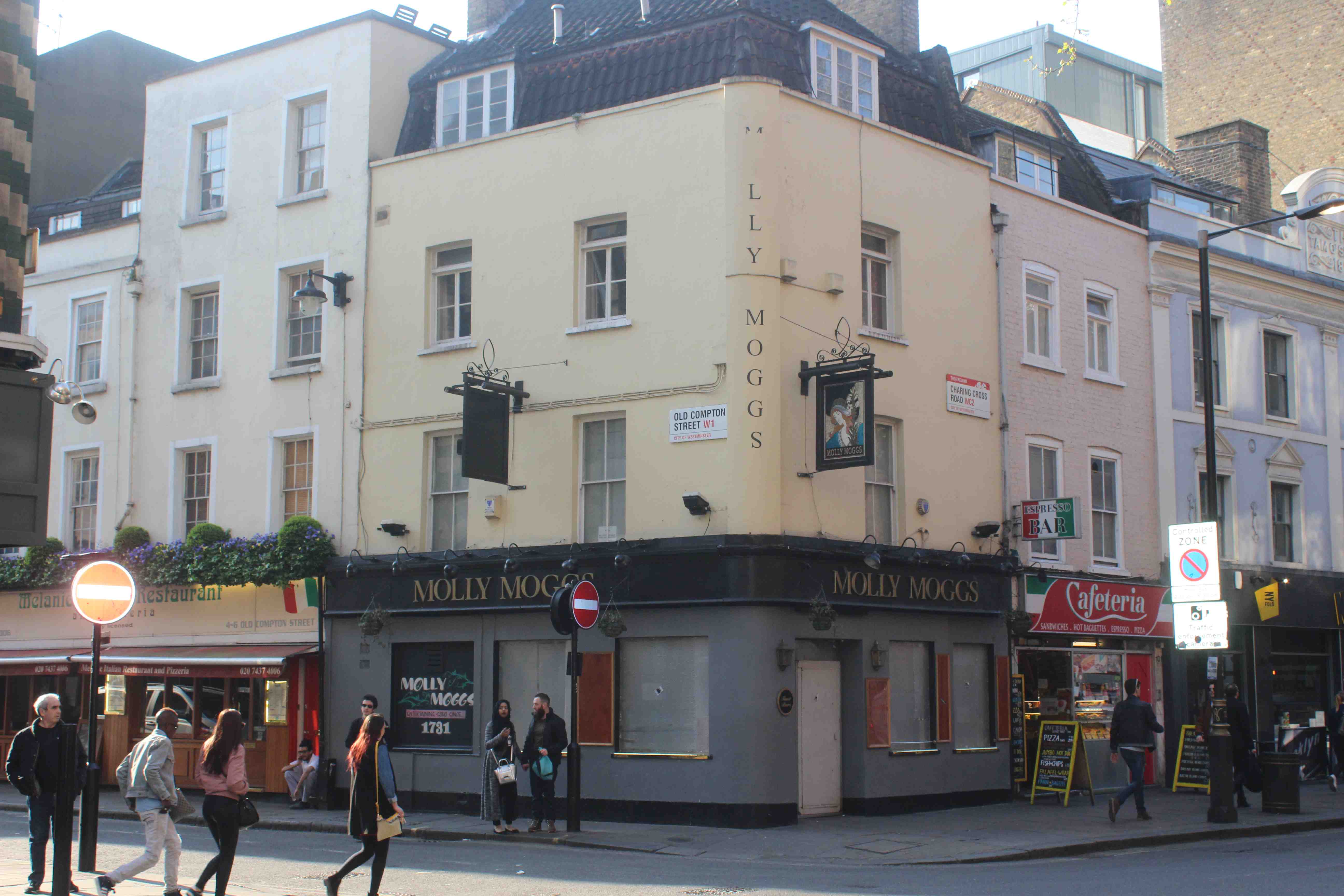 Drag show blow in Soho as celebrated pub Molly Moggs closes mollymogs