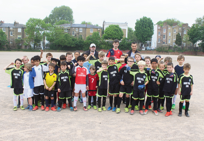 For the many, not the few… but not at Barnard Park Highbury Football School IMG_4642