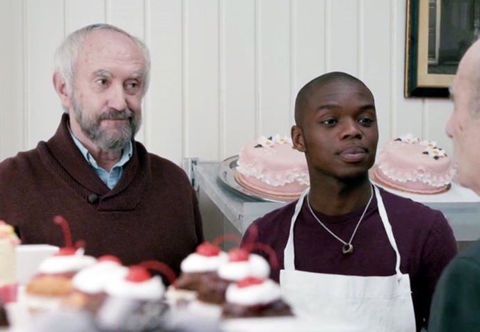 Dough has flour power Jonathan Pryce and Jerome Holder in Dough