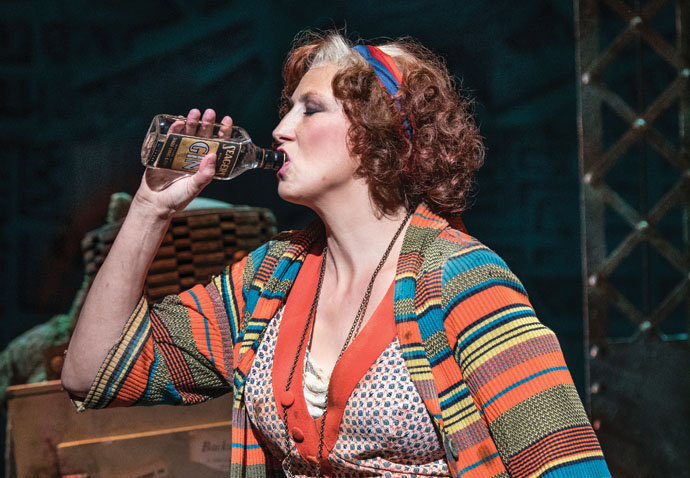Miranda Hart in Annie Photographer credit Paul Coltas