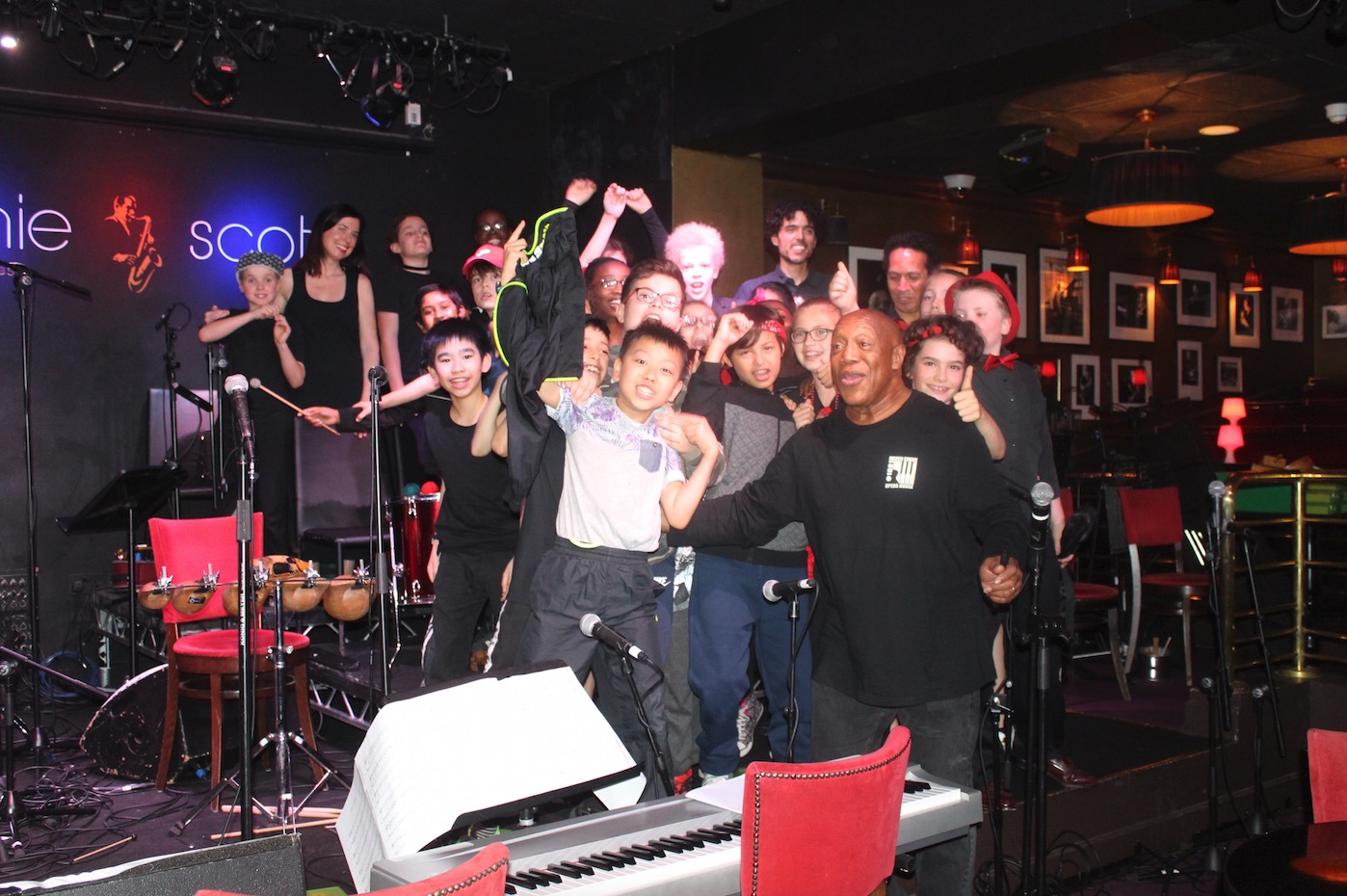 Soho Parish and Billy Cobham at Ronnie Scotts