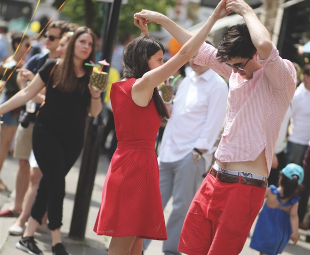 Dancers at the fayre