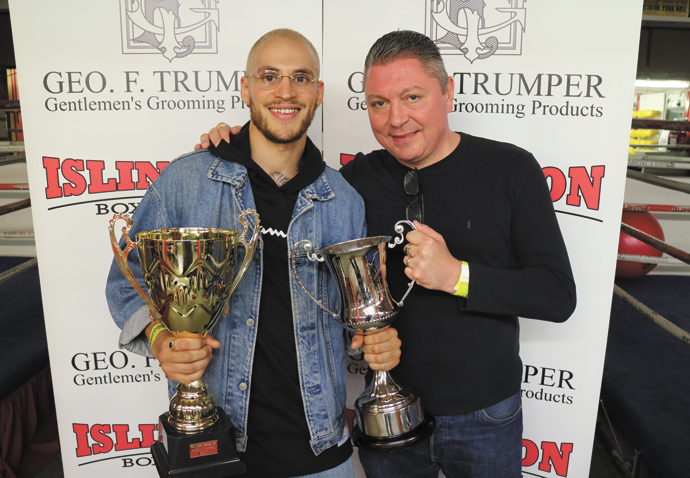 Jerome Campbell-IslingtonBC-Chairman-Mick Doherty
