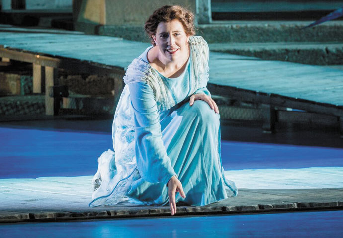 Opera Holland Park season draws to a close with a Janáček sizzler Julia Sporsen as Kata Kabanova_Holland Park Opera_photo Robert Workman