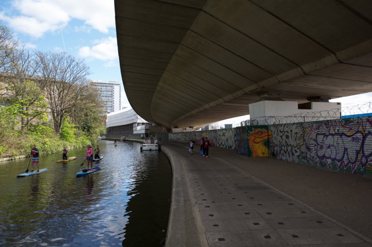 Architect wants to transform ‘gloomy’ canal path into urban park Westway