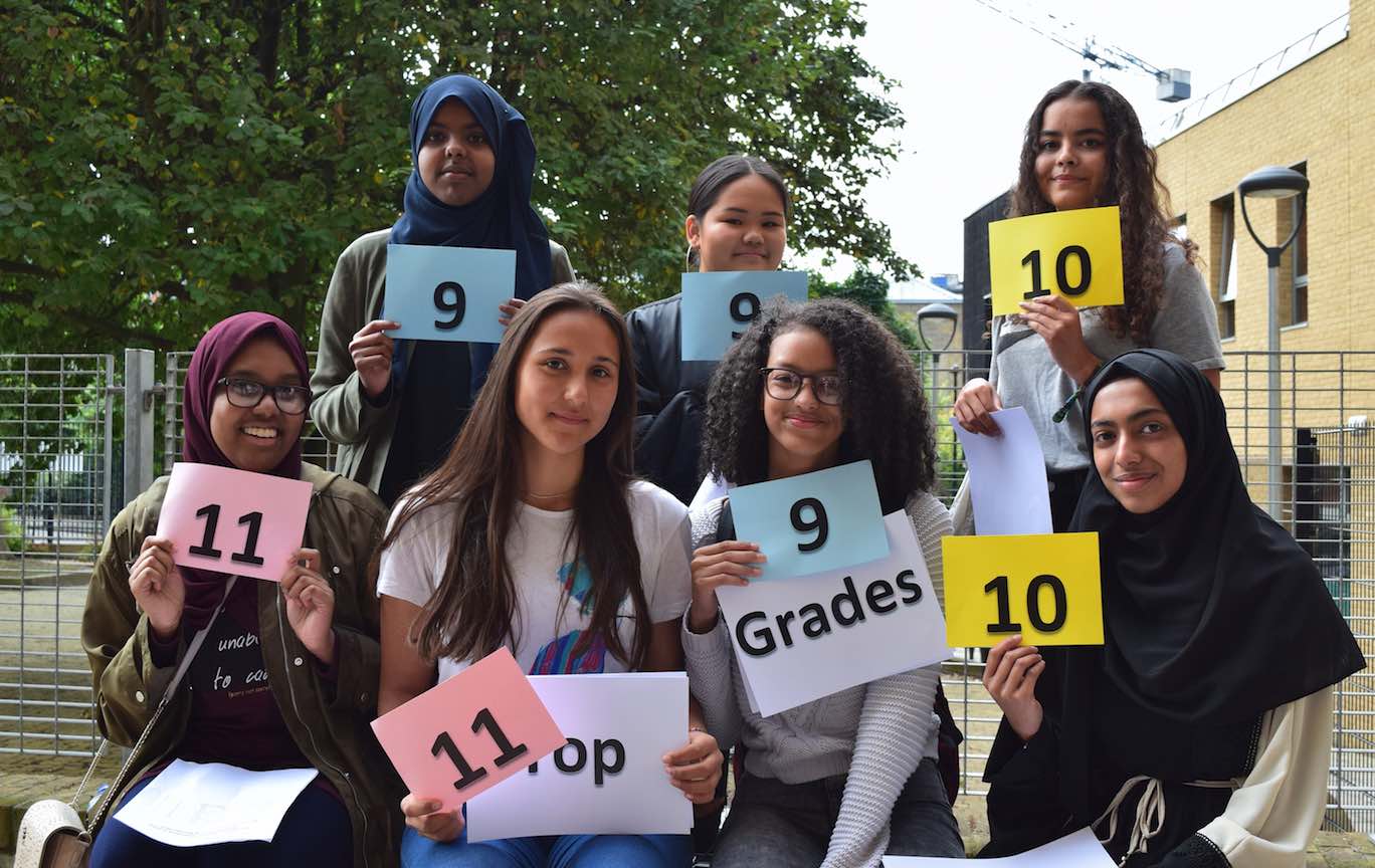 A new system but Islington GCSE pupils still make the grade EGA students GCSE