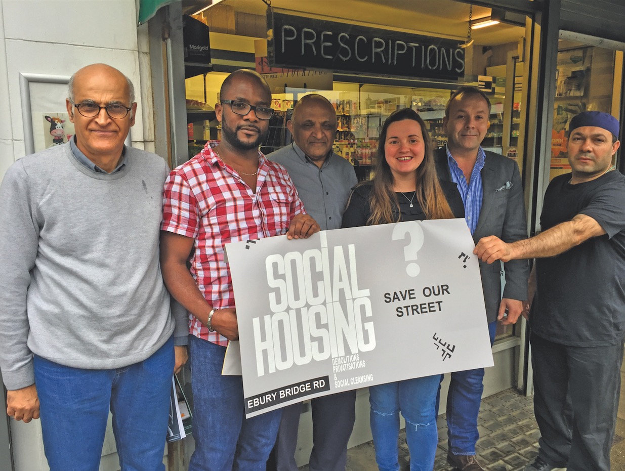 Ebury Bridge shopkeepers