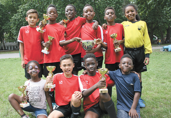 20th anniversary celebration of summer showpiece Islington Warriors RedU10s