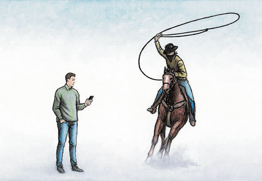 Have the Met police given up with the prosecution of criminals? Phone Theft cartoon