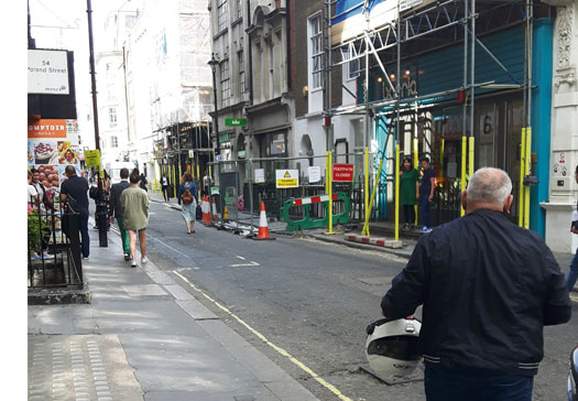 Visit Soho for dangerous streets polandst