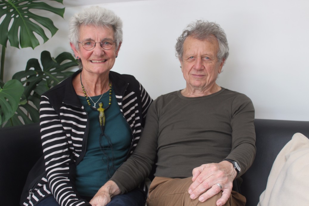 Anita Ford and Alfred Huckett.