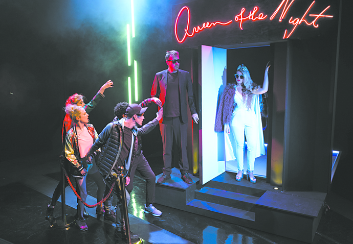 Magic touch to Mozart at the Queen of the Night in Soho OperaUpClose_The Magic Flute_ Photo by Christopher Tribble