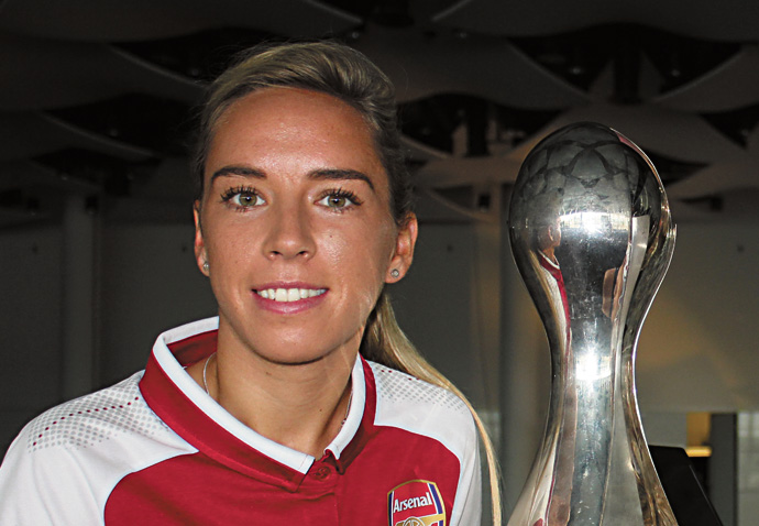 Arsenal star Jordan Nobbs calls for a winning mindset Jordan Nobbs