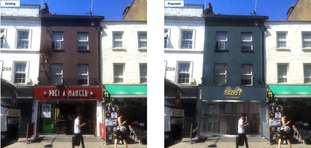 Size? to move into Camden High Street size