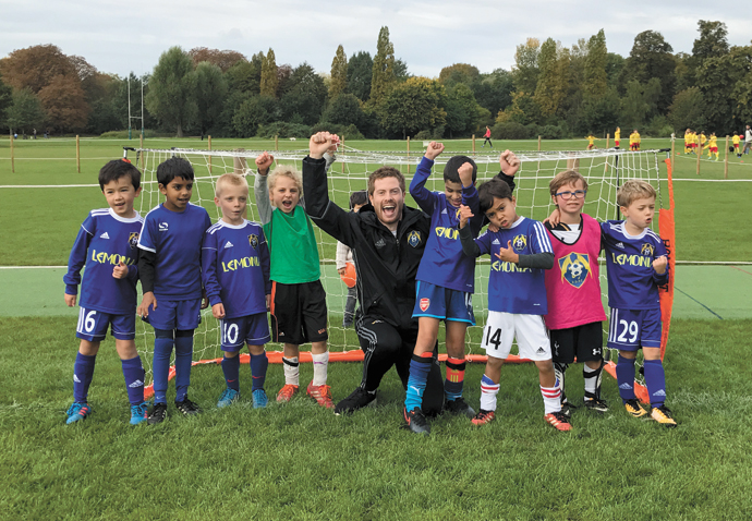 Fired-up Dragons are chasing goals Daryls Dragons FC-U7s