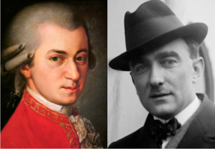 Mozart and Szymanowski