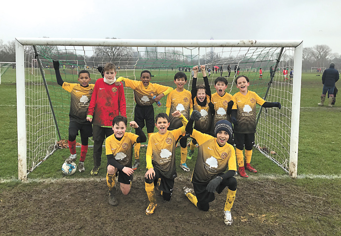 Mud for it! Joy for Kentish Town kids Kentish Town U11s