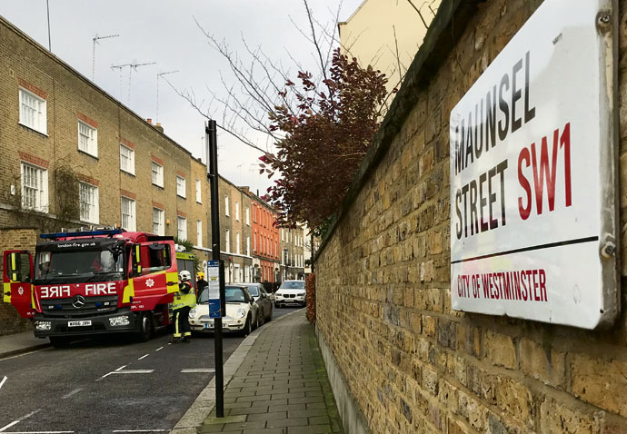 Maunsel Street gas leak
