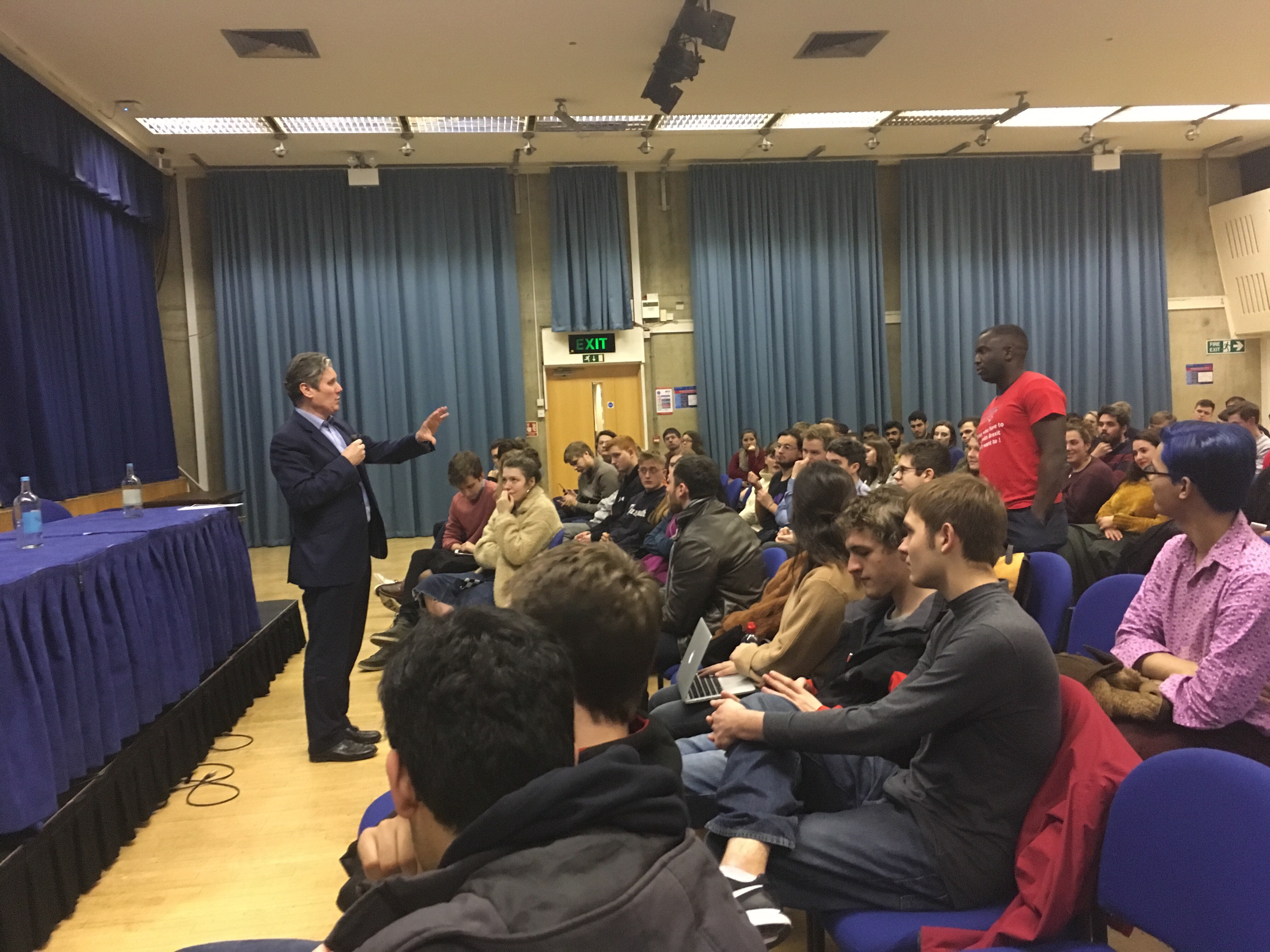 At UCL Keir Starmer presented a clear vision for a close relationship with Europe Keir Starmer UCLH 2018