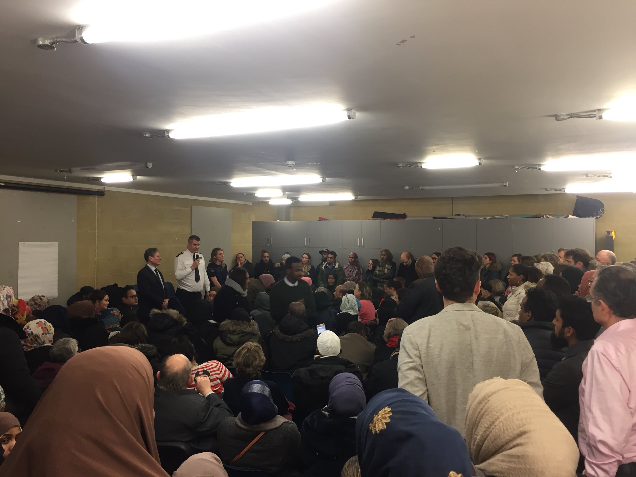 Somali families: We are living in fear in wake of knife murders Camden murders community meeting