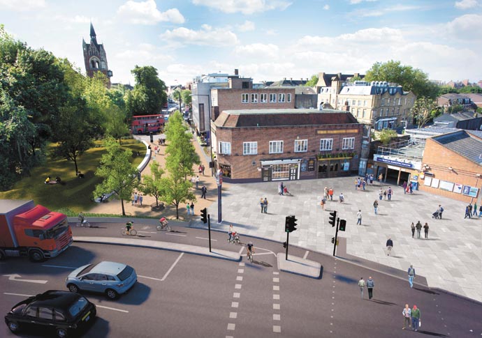 Highbury Corner View_1