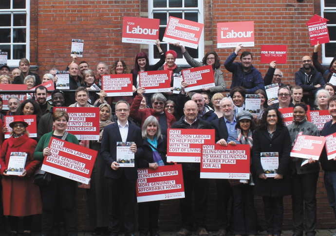 Islington… they do things differently there Launch of Islington Labour manifesto