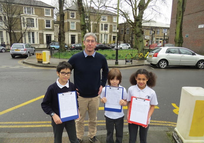 Zebra crossing plea from Upper Holloway school in ‘rat-run’ road Nick Turpin