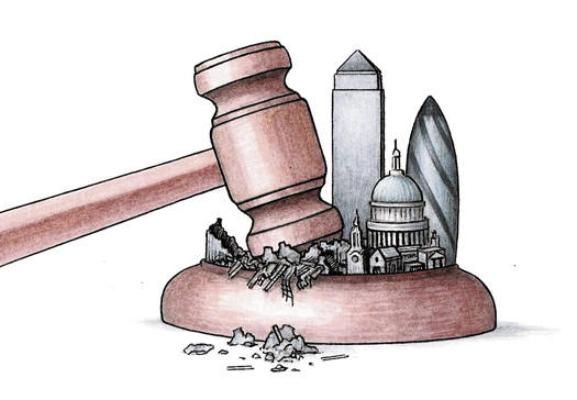 Our city is being sold off and it is not for our benefit Selling London cartoon