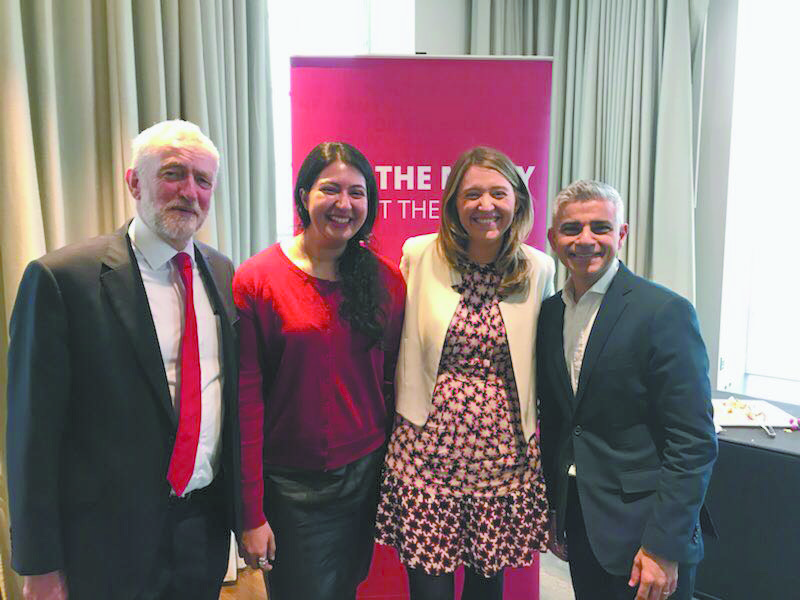 Corbyn, Zayna Ali, Georgia Gould, Sadiq Khan