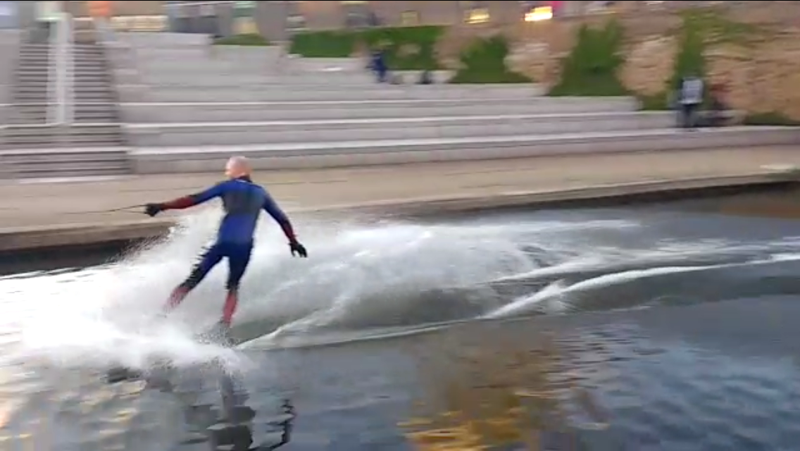 More tortoise less hare at the canal kings-cross-wakeboarding