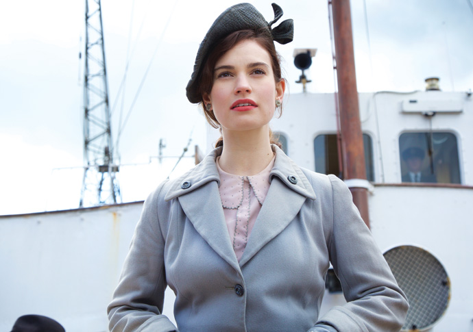 Director Newell channels Four Weddings in old-fashioned romance Lily James Guernsey