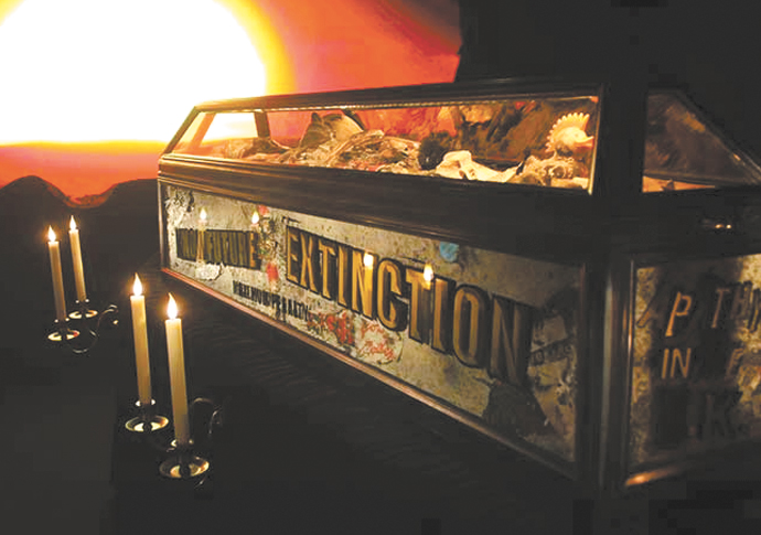 Anarchy in Mayfair: ashes of punk on show at gallery Punk art