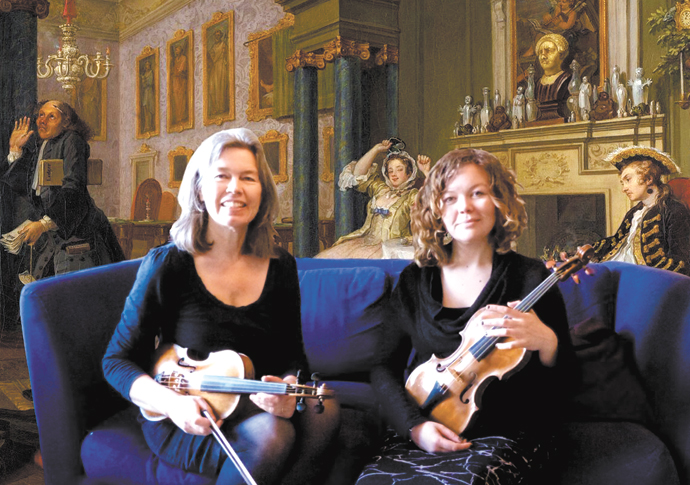 Sebastian Taylor’s music news: Chamber music; Baroque violinists; jazz at Zedel; Chichester Psalms; Collegium; Yiddish songs Saraband Duo Sarah Bealby-Wright and Holly Harman at Kenwood