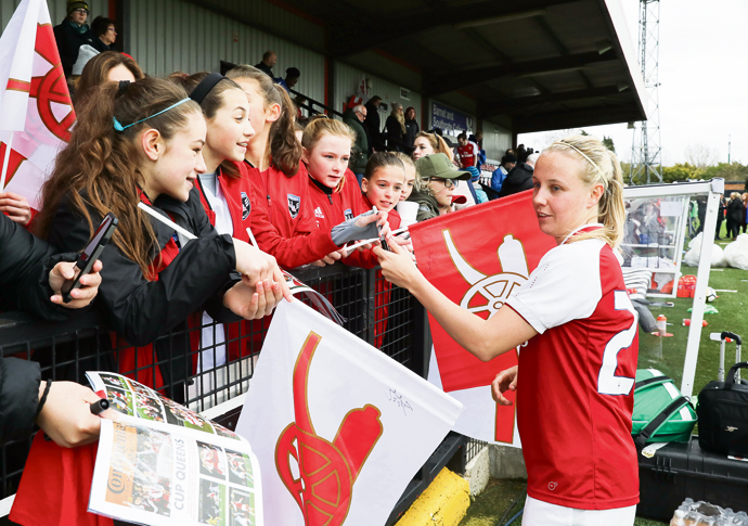 WSL Arsenal v Chelsea Ladies 01 Apr 2018