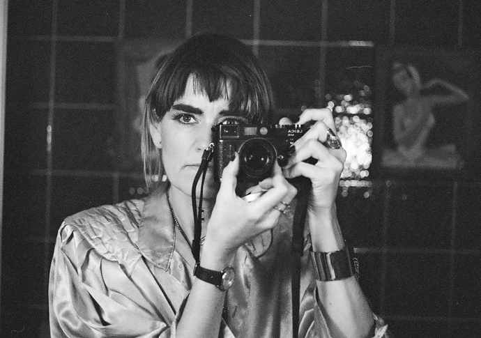 Elly Clarke Black And White Portrait 01520037