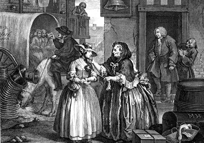 A new drawn: Cartoon Museum is on the move Hogarth Harlot