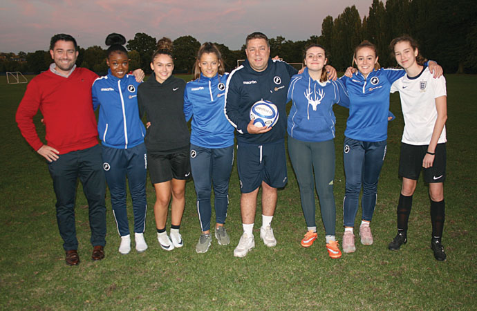 The pride of women’s football? Ex-Arsenal boss in dream team Coaches and players from Hampstead FC and Millwall
