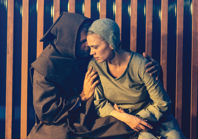 Review: Measure For Measure, at Donmar Warehouse Nicholas Burns and Hayley Atwell in Measure for Measure