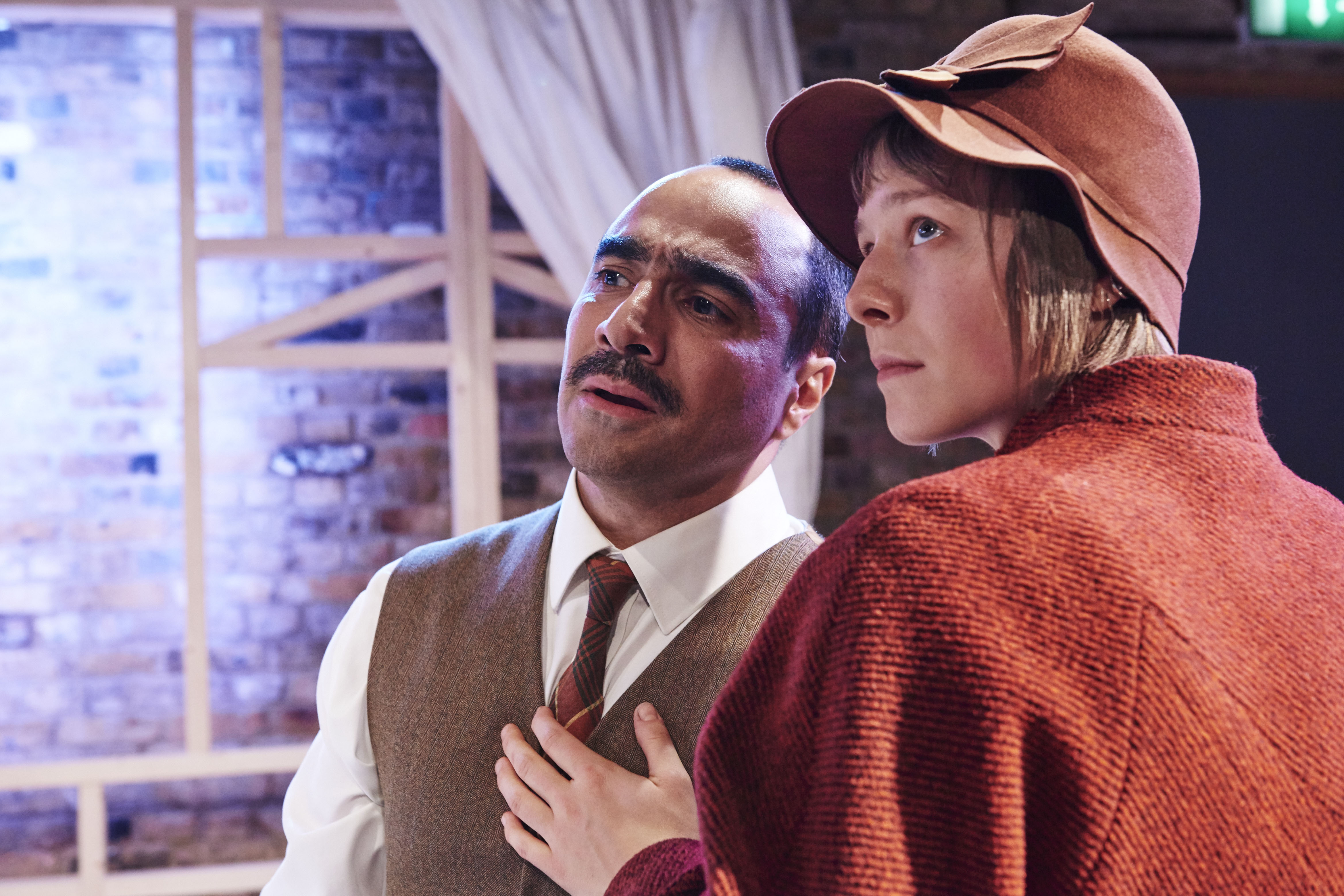 Sean Jackson (Peter) and Emma D'arcy (Rezia) (c) Ollie Grove
