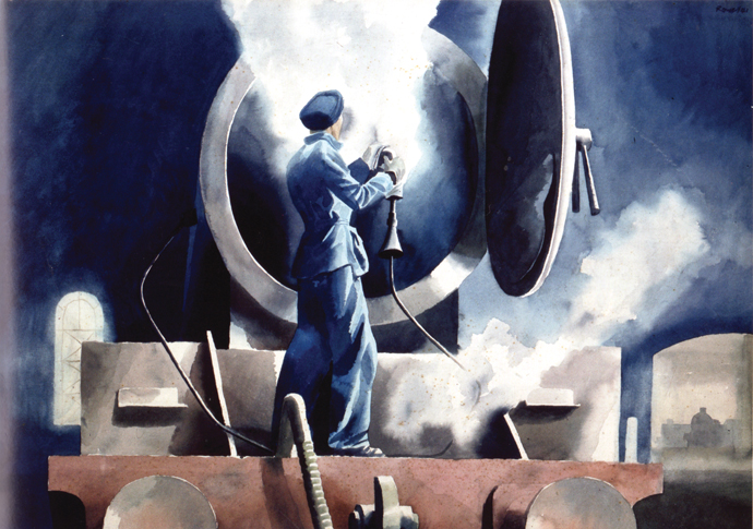Art and soul: the people’s painters Cliff Rowe 1