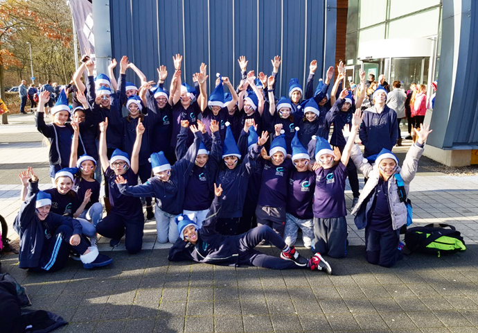 Three cheers for star swimmers Swiss Cottage swimmers