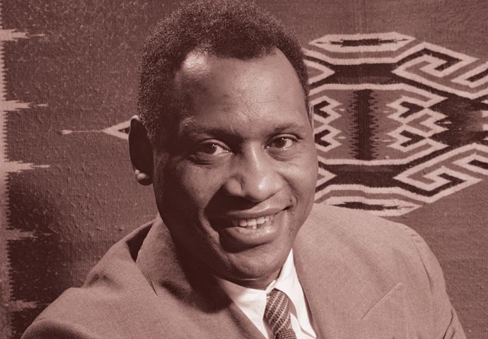 Mapping Robeson Paul Robeson in 1942