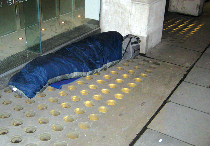 Rough sleeper Covent_garden