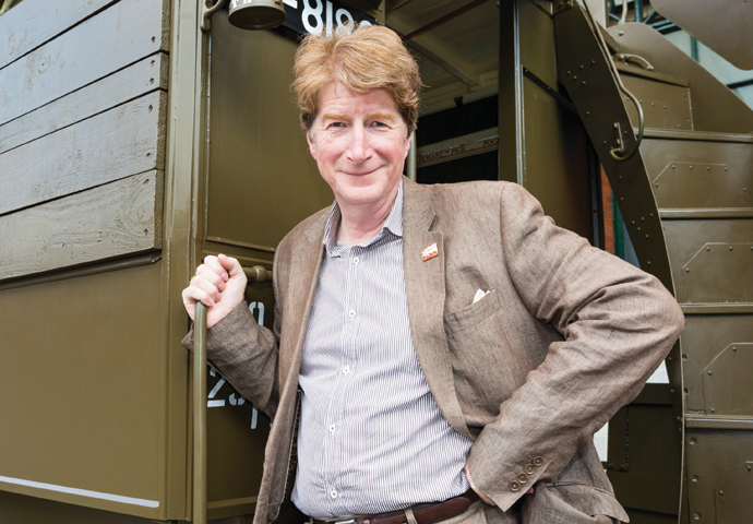 New year gong for museum director London Transport Museum Director Sam Mullins copy